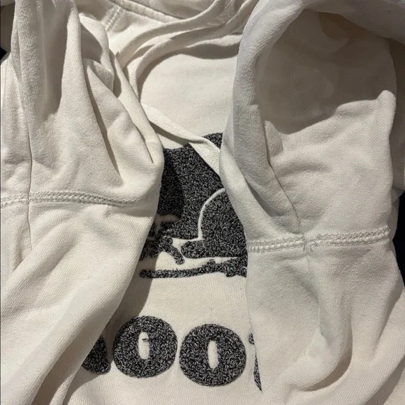 Roots White/Cream Hoodie with Graphic - size S - Picture 10 of 16